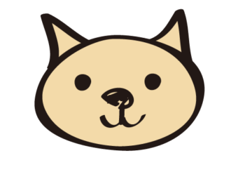 猫の手書き風イラスト