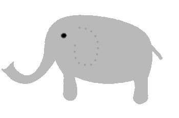 ぞうのイラスト