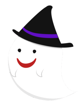 ハロウィン おばけのイラスト