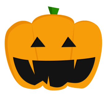 ハロウィンのかぼちゃ（ジャック・オ・ランタン）のイラスト3