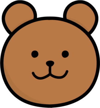 熊（クマ）のイラスト