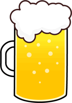 生ビールのイラスト