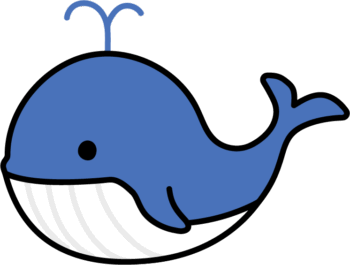 クジラのイラスト