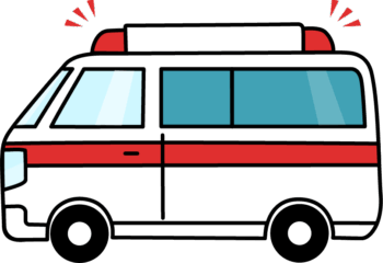 救急車のイラスト