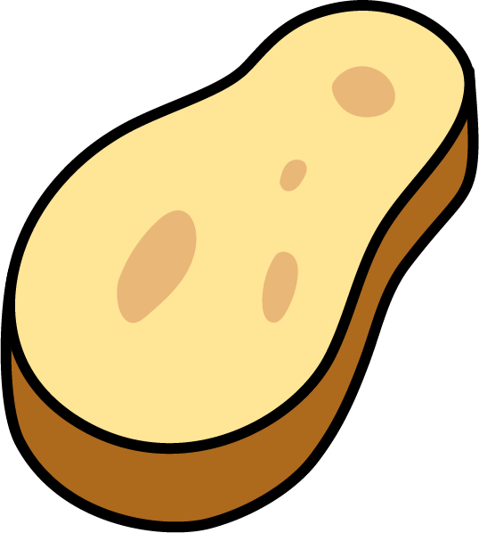 フランスパン（バゲット）のイラスト2