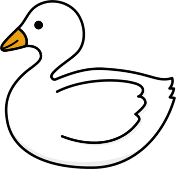 アヒルのイラスト