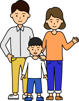 家族のイラスト1