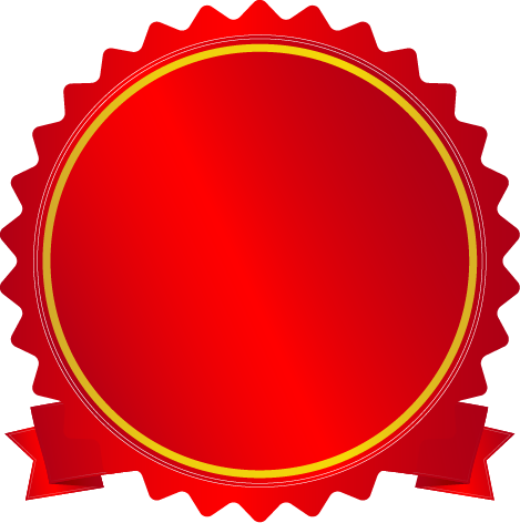 ギザギザアイコン（レッド）