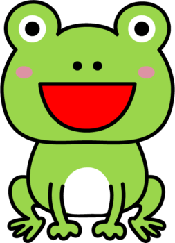 カエルのイラスト