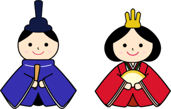 雛人形・おひなさまのイラスト