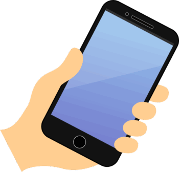スマートフォンのイラスト