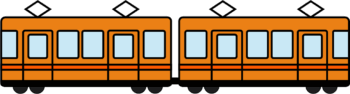 電車のイラスト